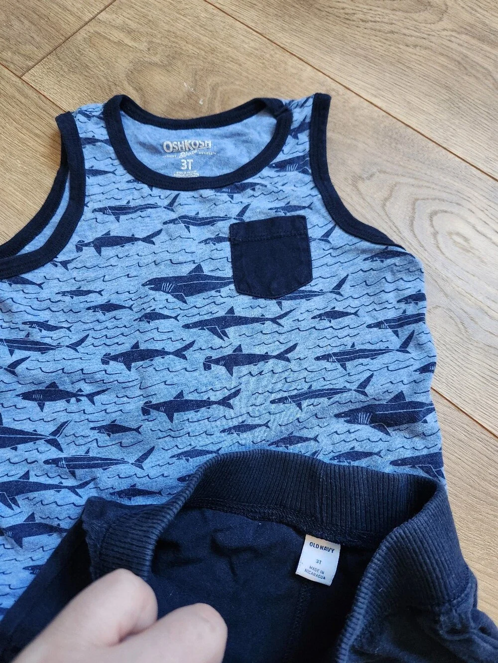 3t Boys Tank Top And Shorts